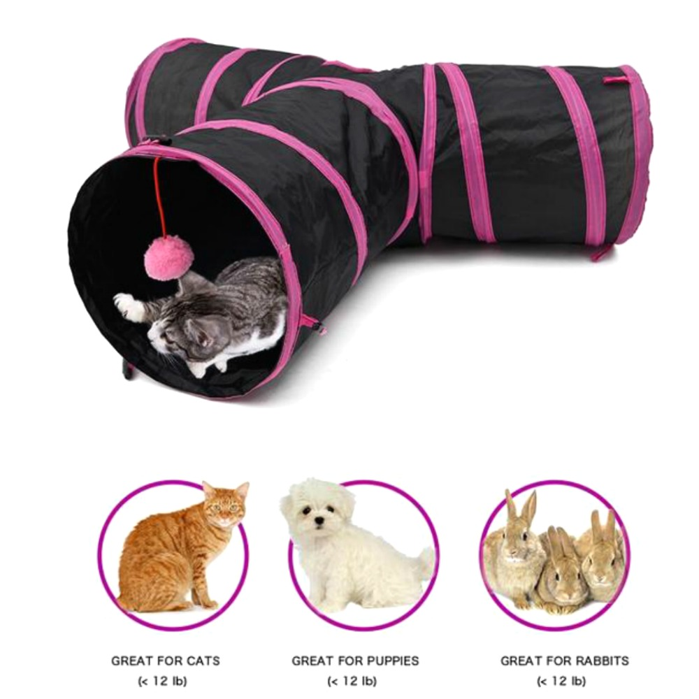 pink cat tunnel