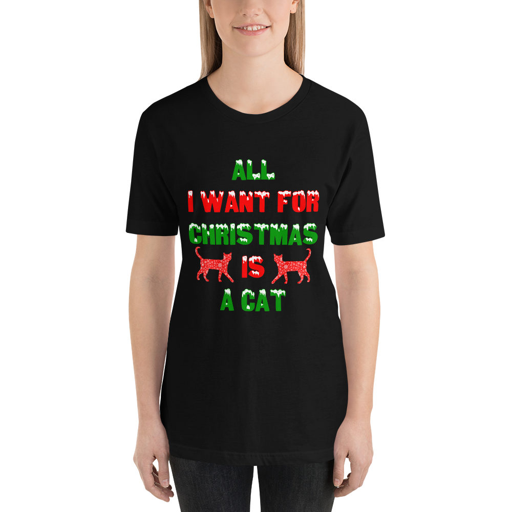 kitten christmas shirt