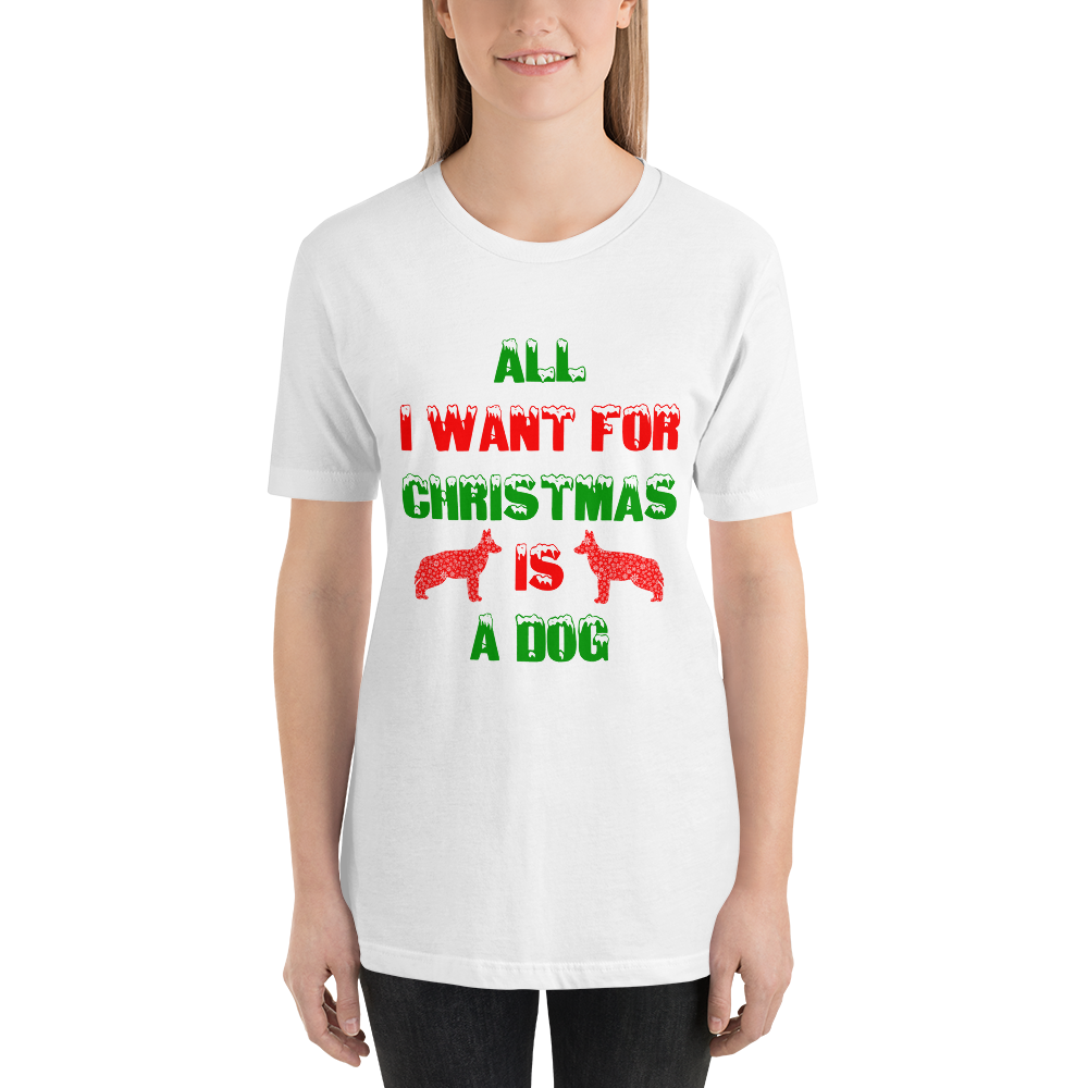 German shepherd Christmas shirt