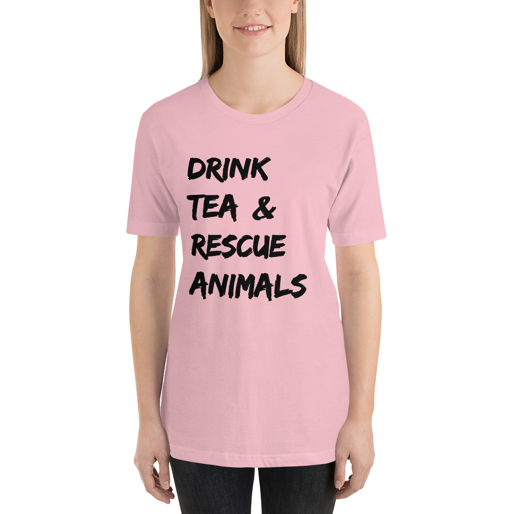 Animal rescue shirt in pink