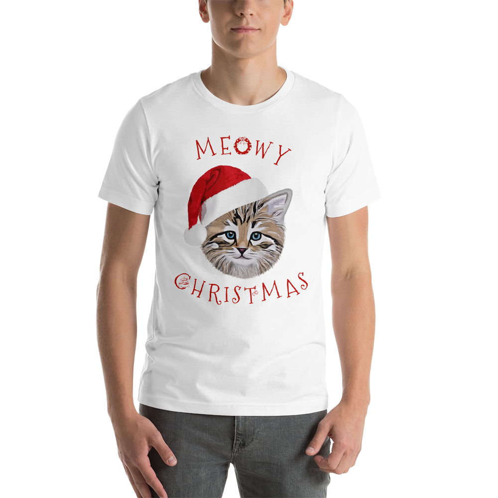 kitty christmas shirt