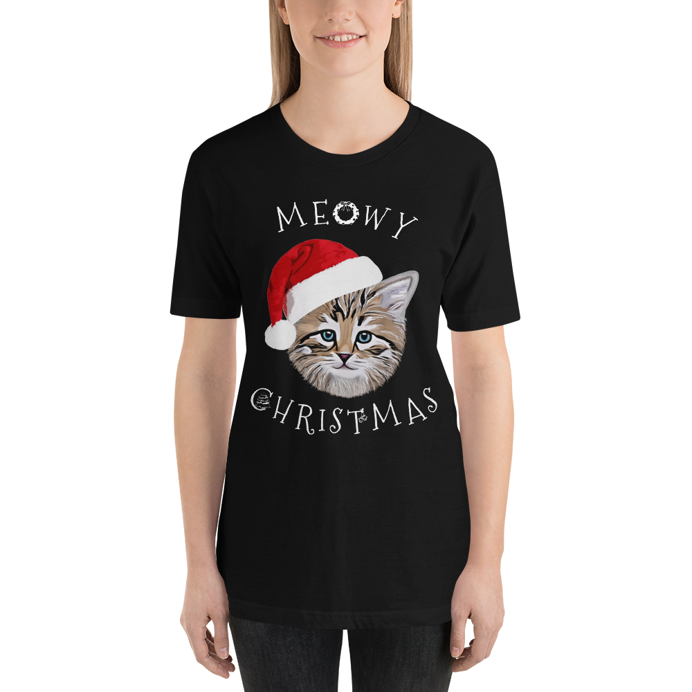 kitty christmas shirt