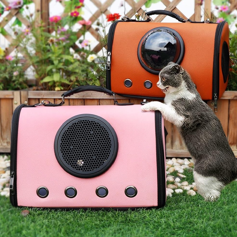 stylish cat carrier