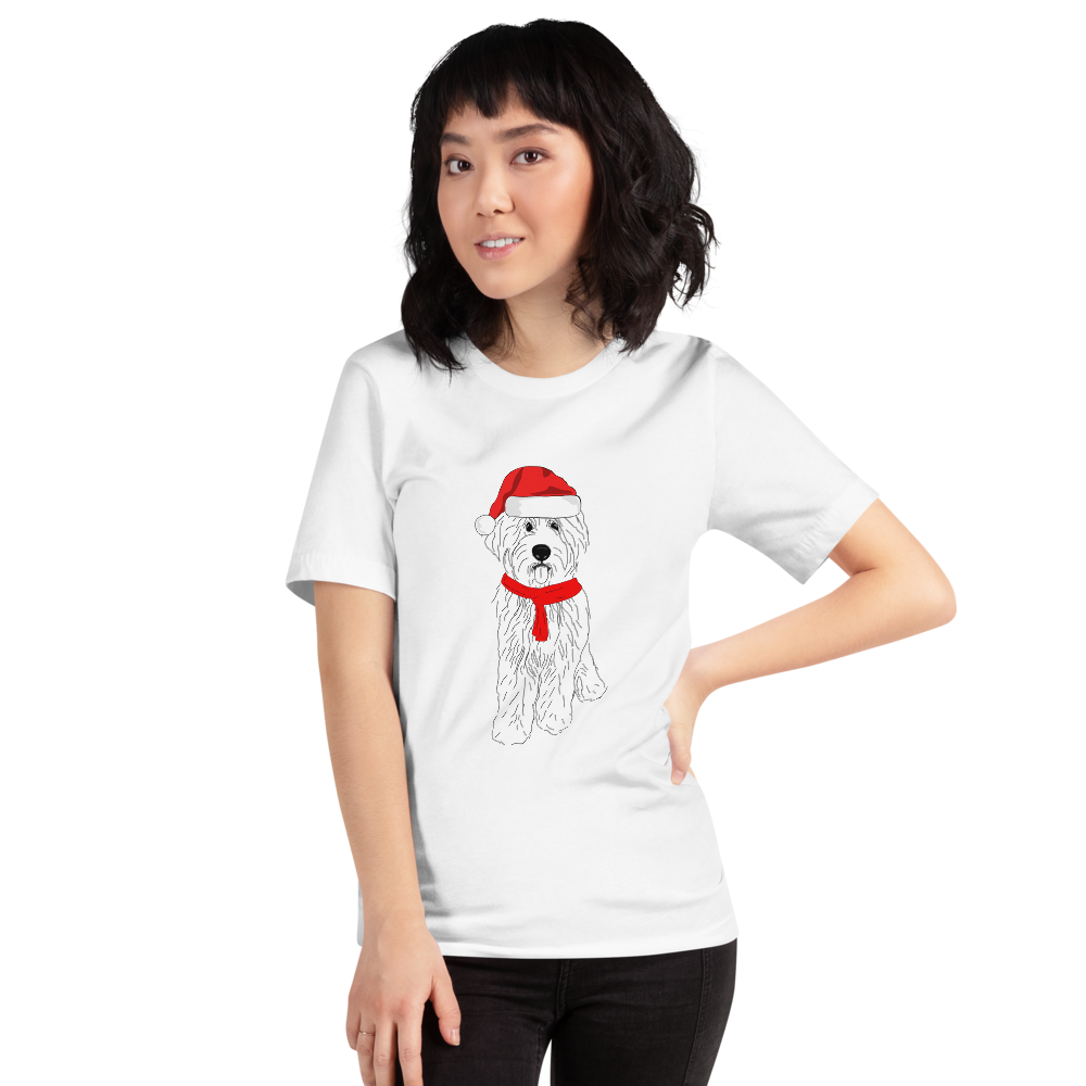 goldendoodle christmas shirt
