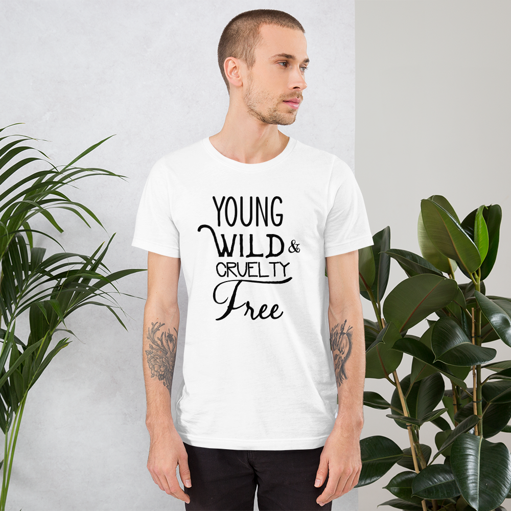 Cruelty free shirt in white