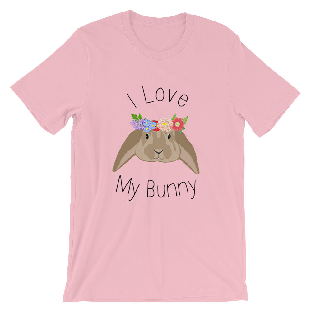 Holland lop shirt in pink