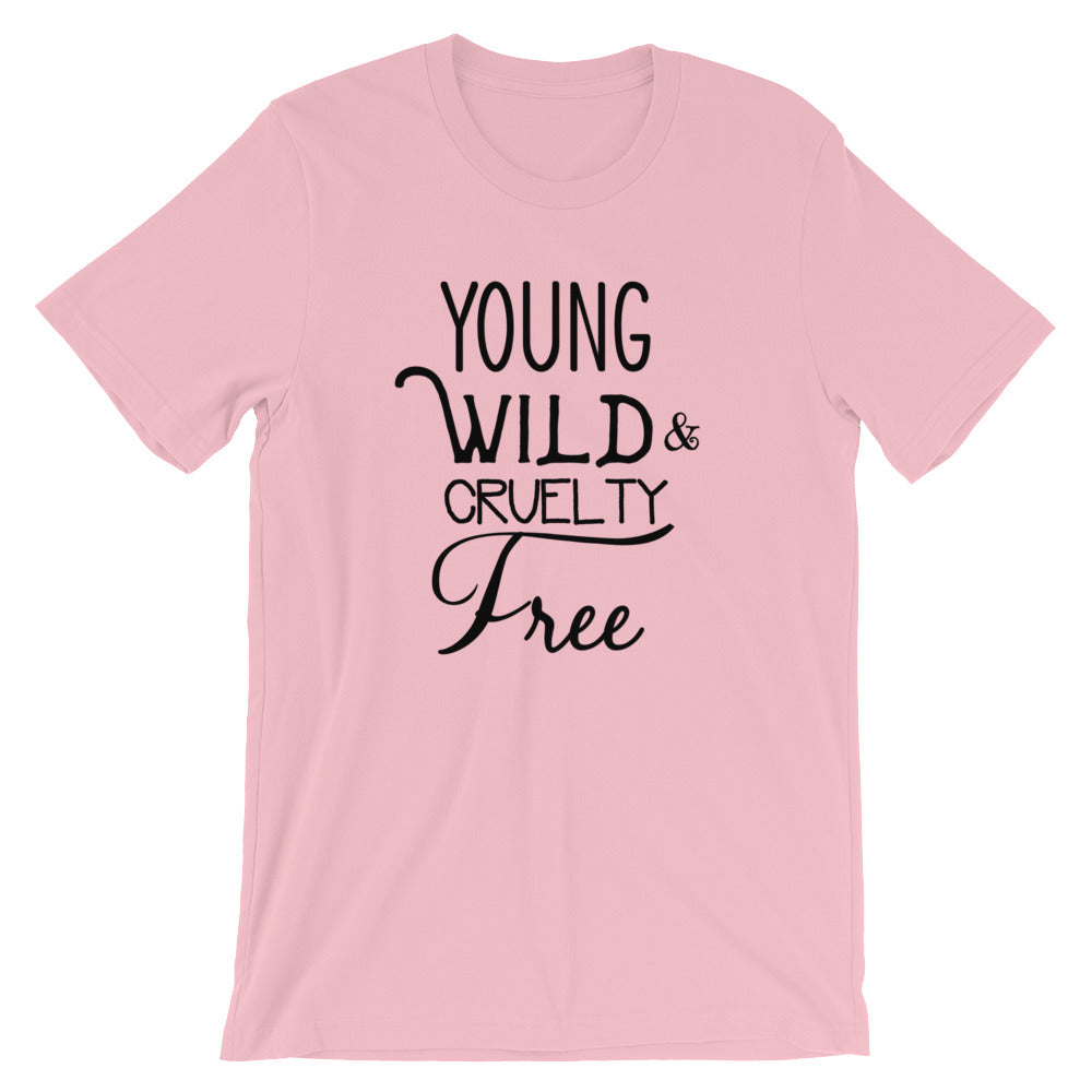 Cruelty free shirt in pink