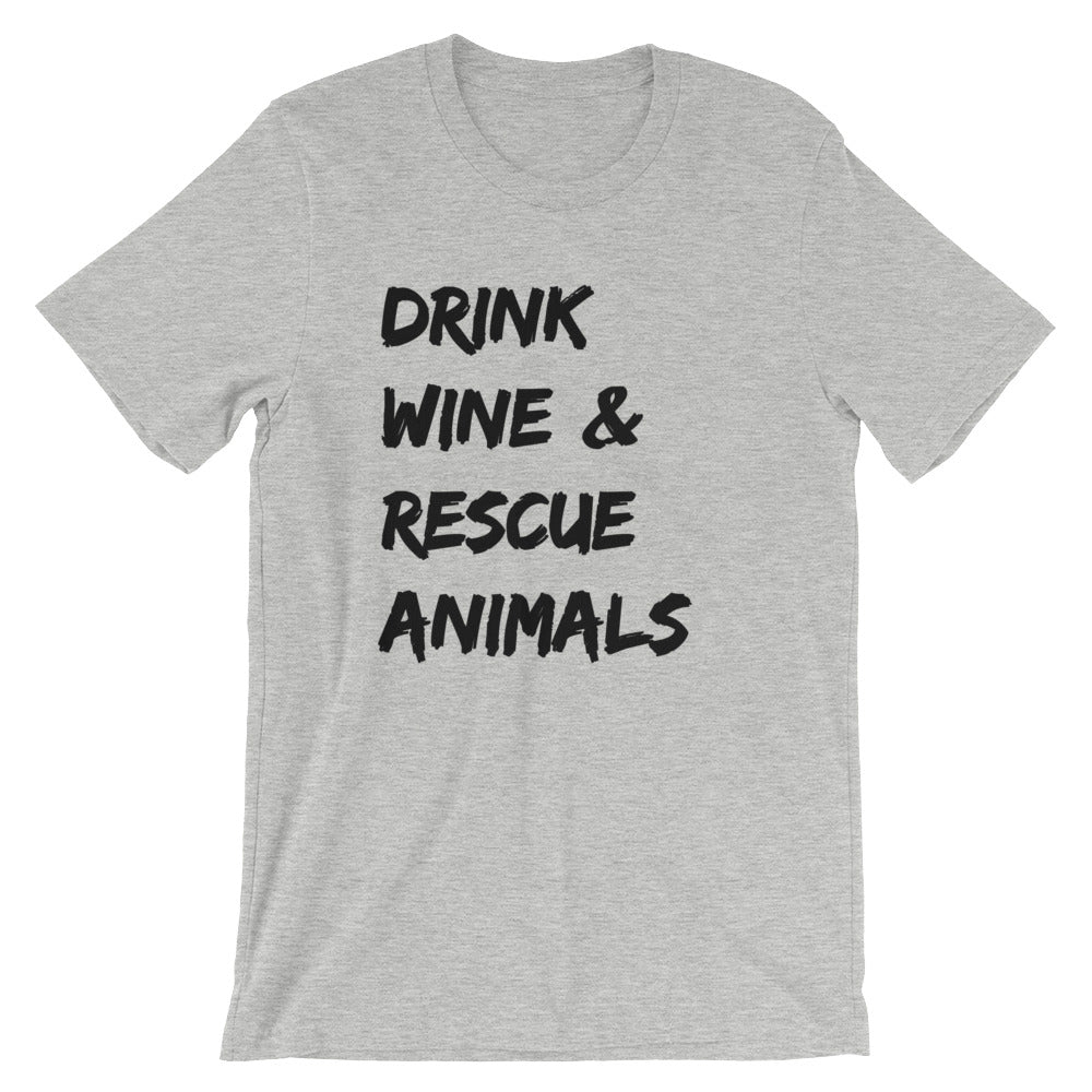 Animal rescue shirt in gray
