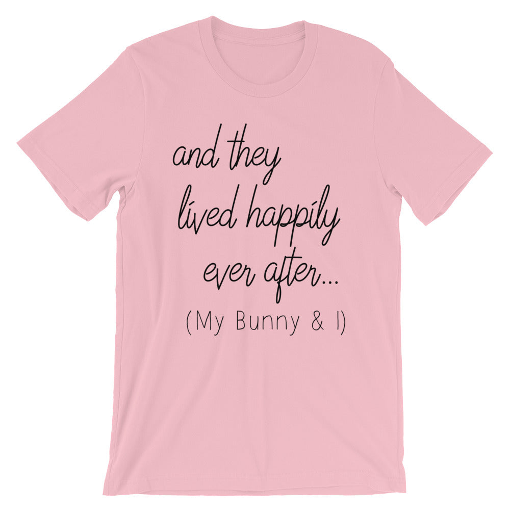 rabbit shirt in pink