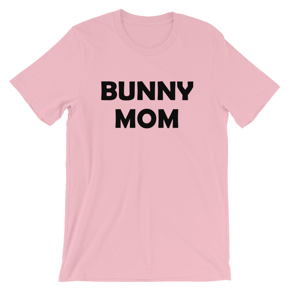 Bunny mom t-shirt in pink