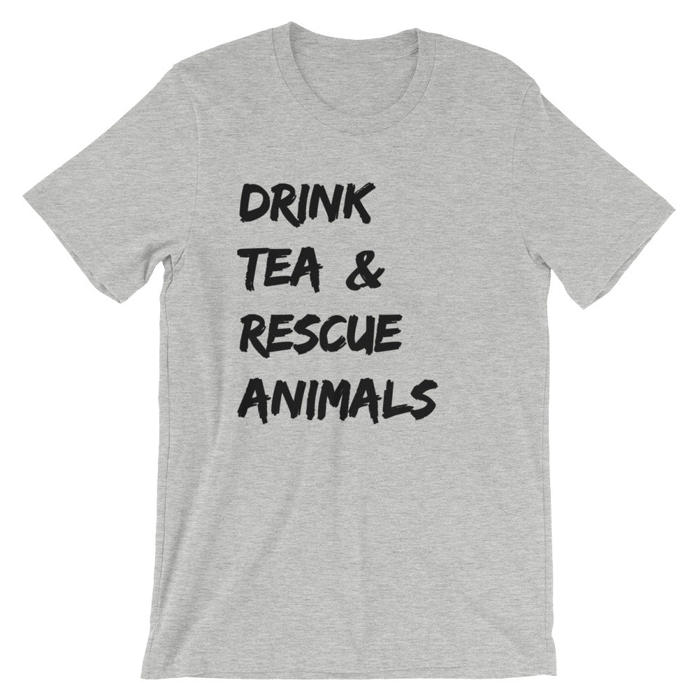 Animal rescue shirt in gray