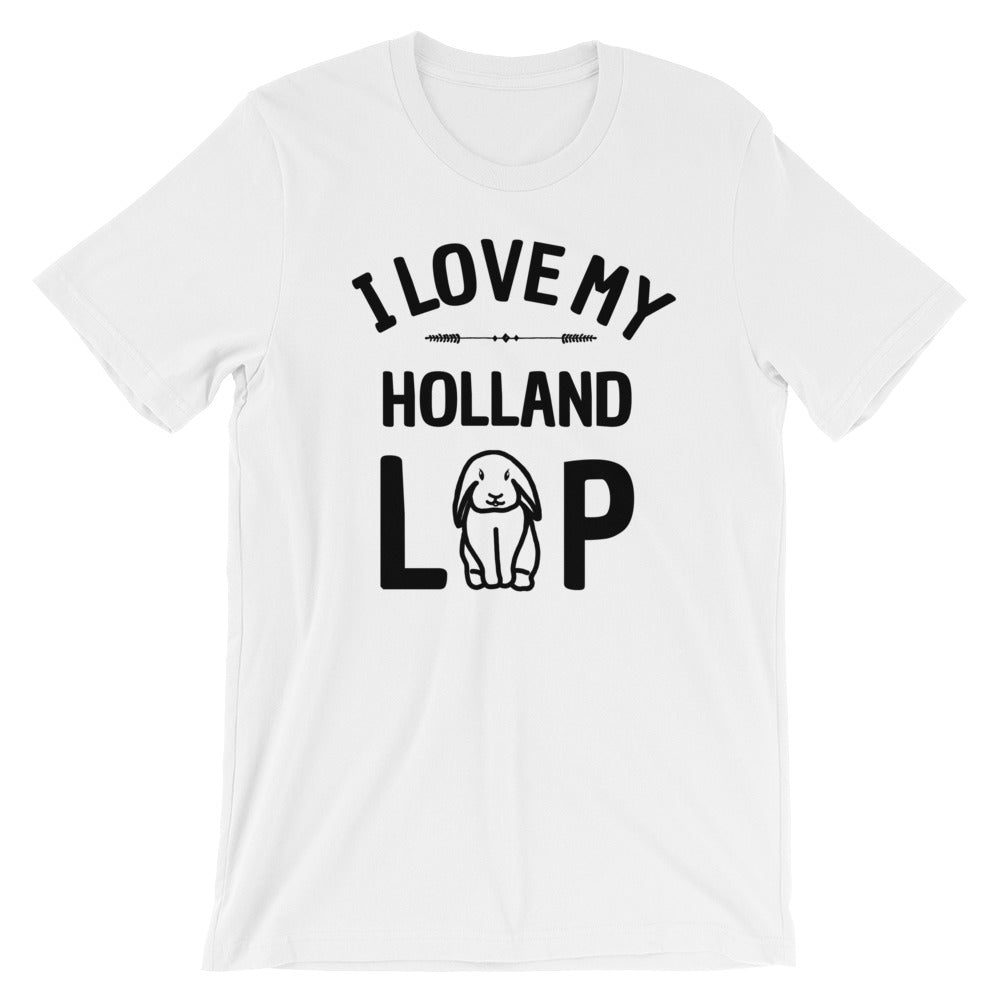 Holland lop shirt in white