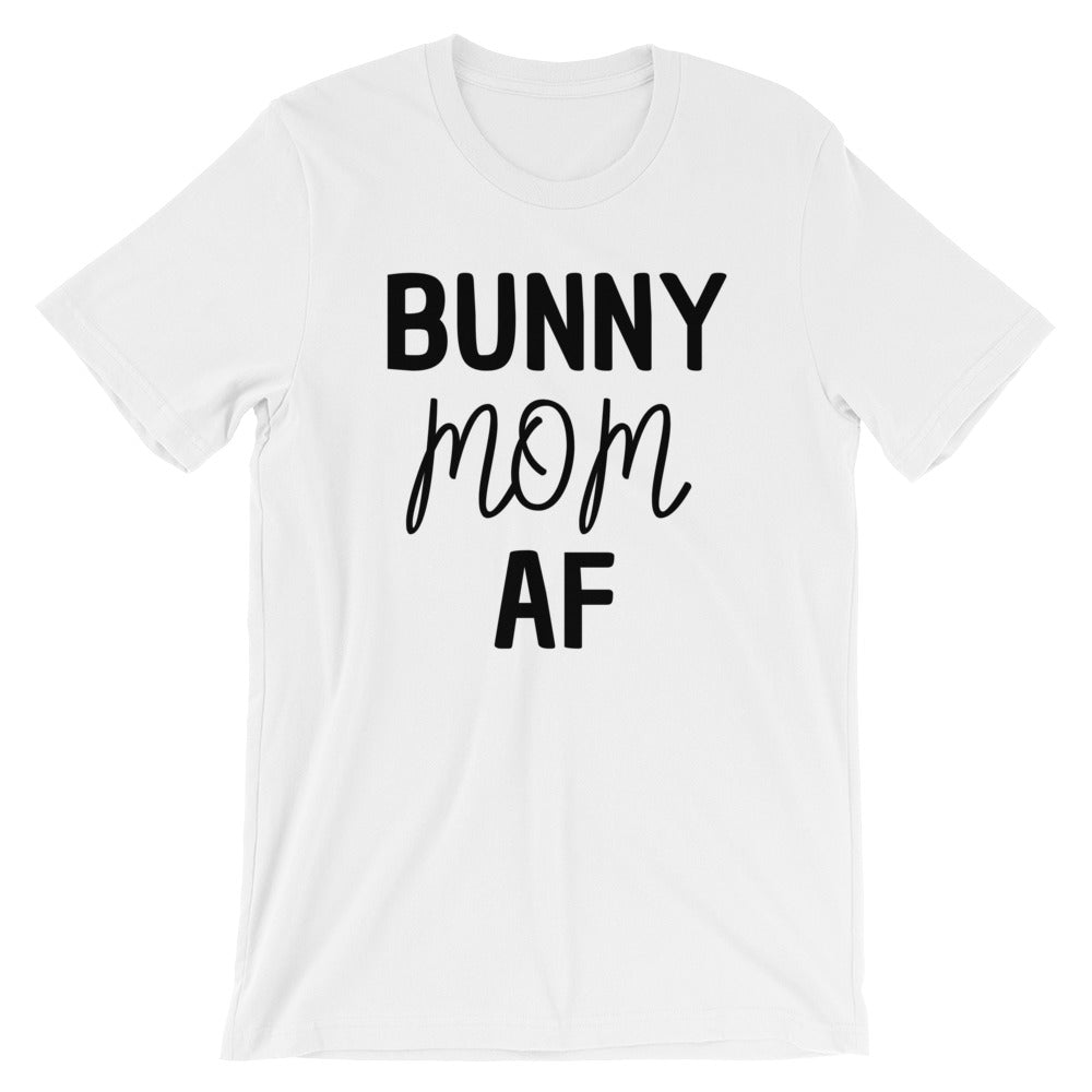 Bunny mom shirt in white