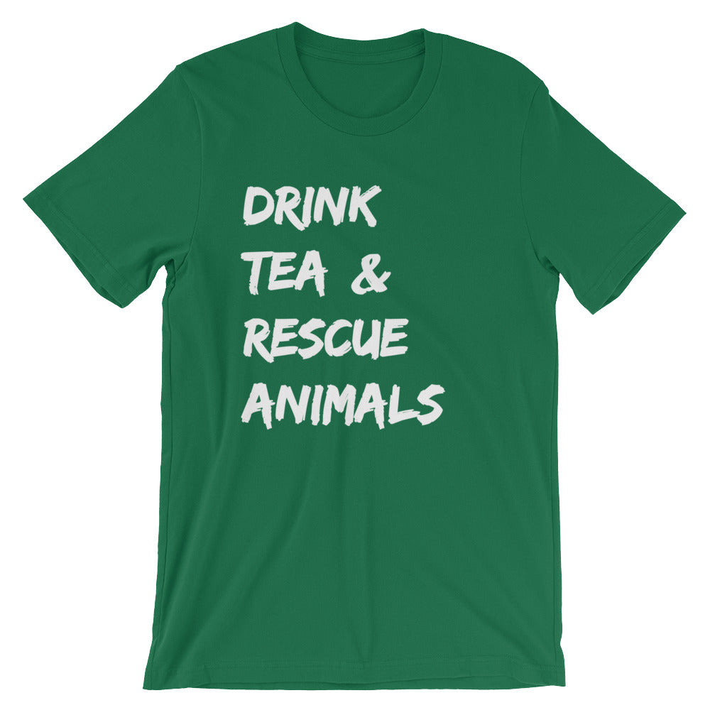 Animal rescue shirt in green