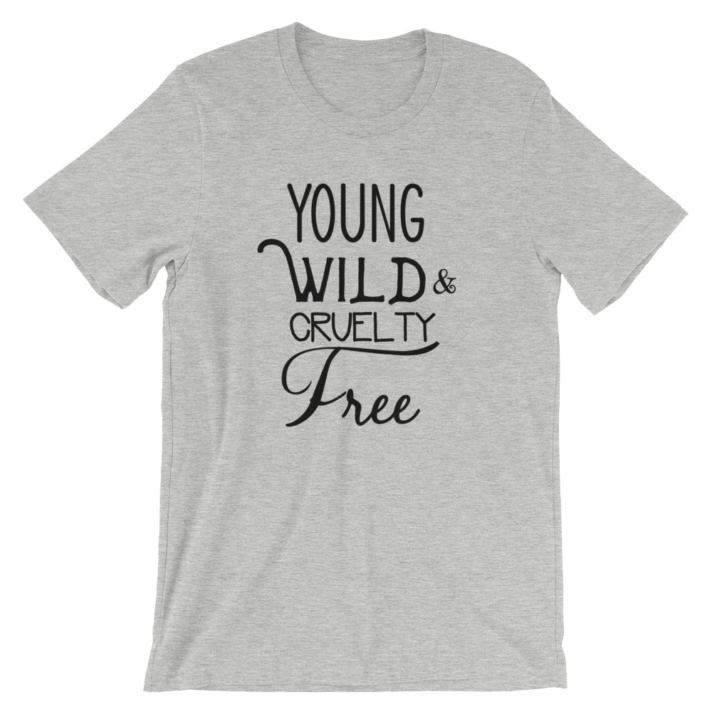 Cruelty free shirt in gray