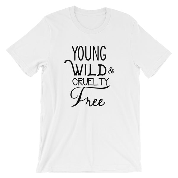 Cruelty free shirt in white