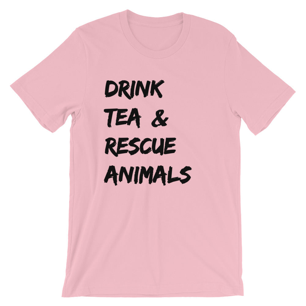 Animal rescue shirt in pink