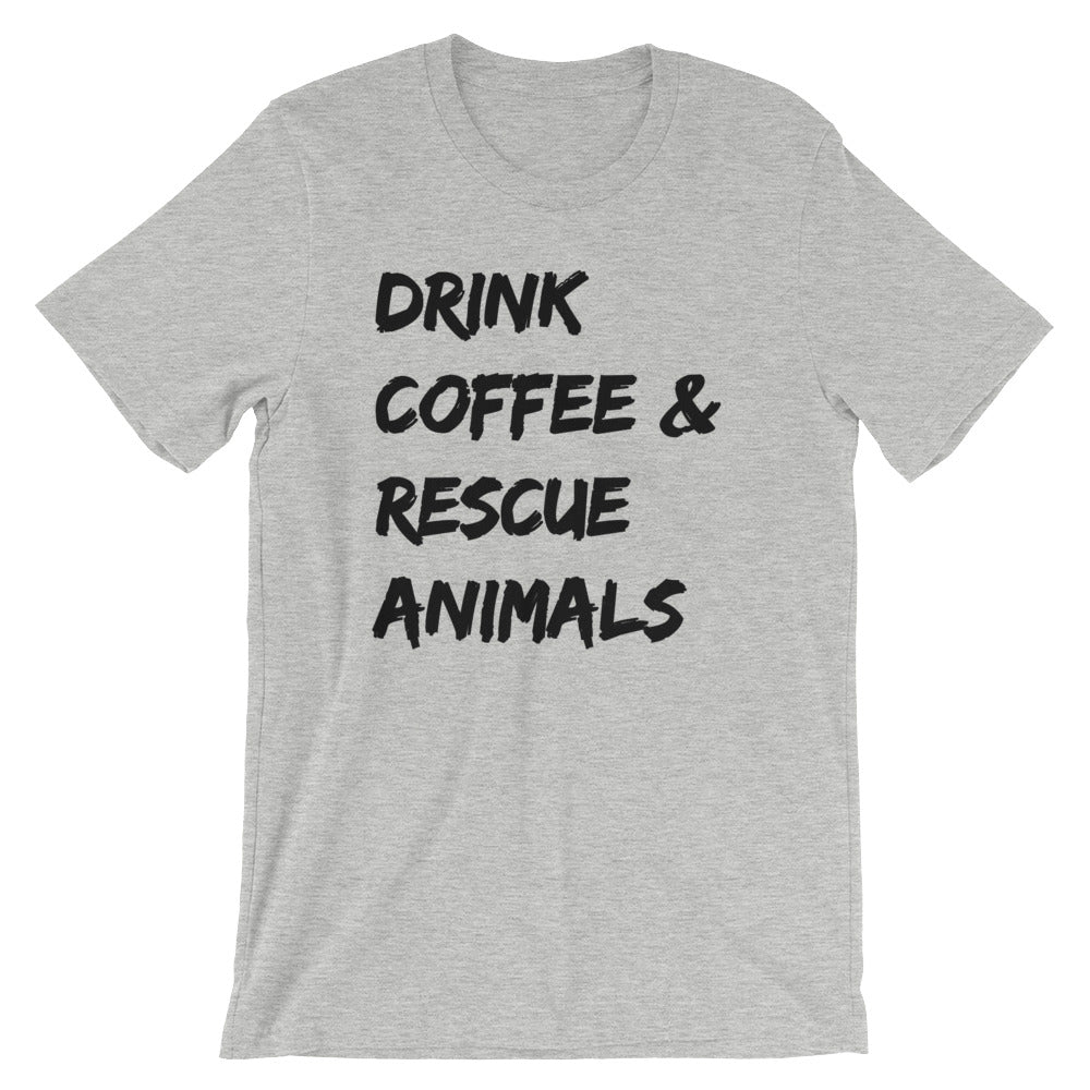 Animal rescue shirt in gray