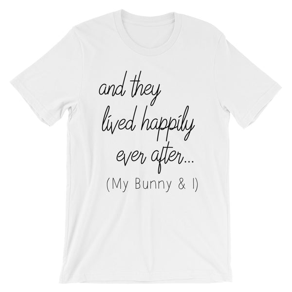 rabbit shirt in white