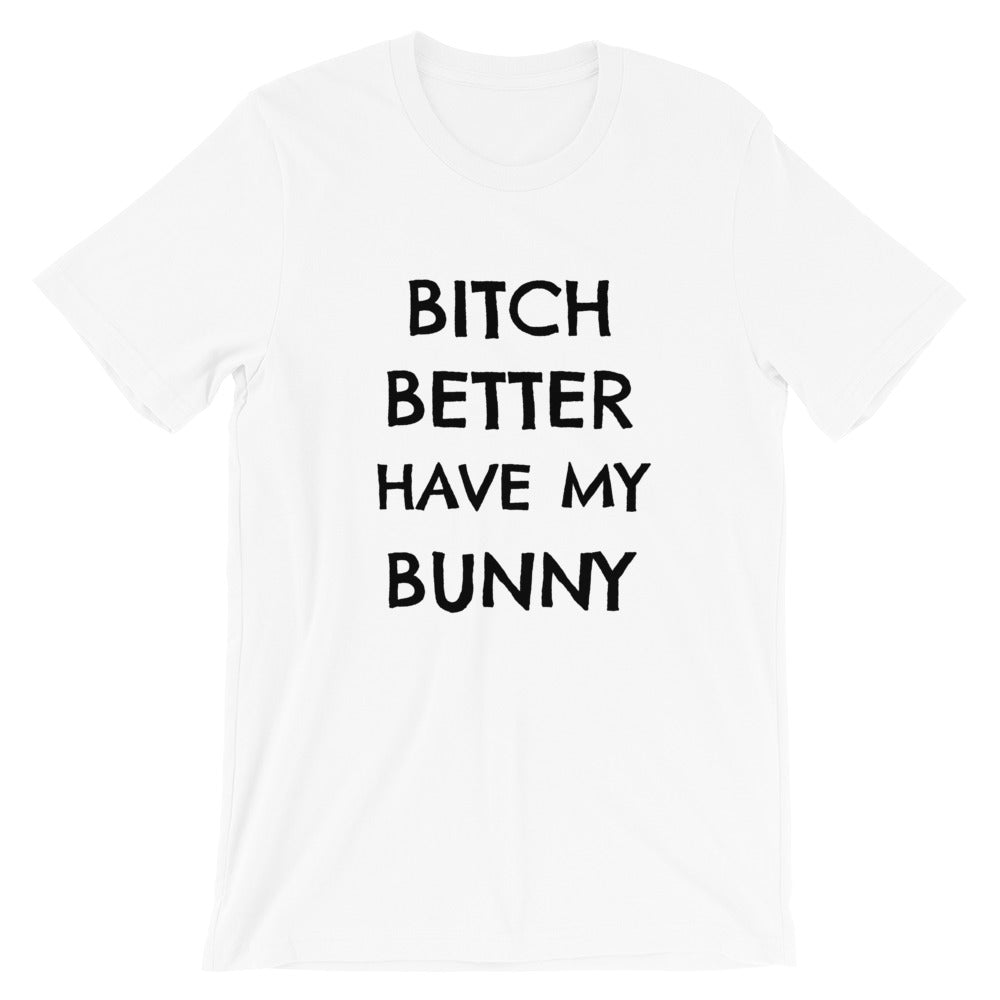 rabbit shirt in white
