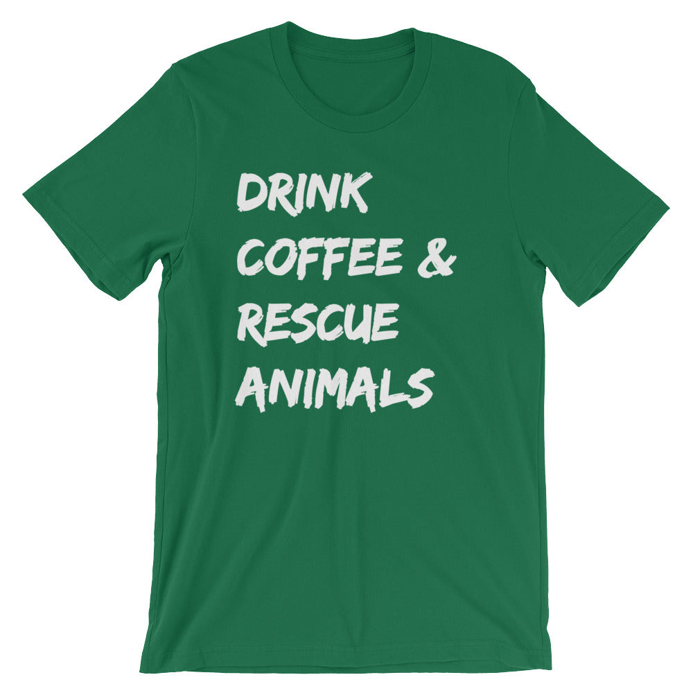 Animal rescue shirt in green