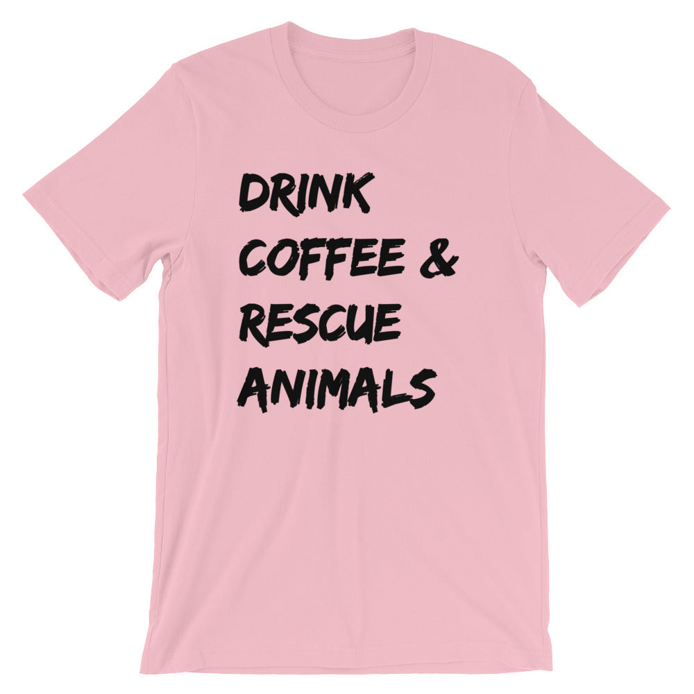 Animal rescue shirt in pink