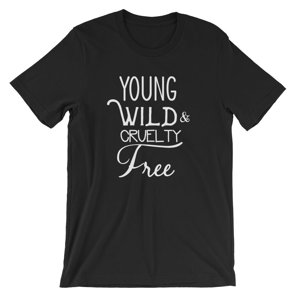Cruelty free shirt in black