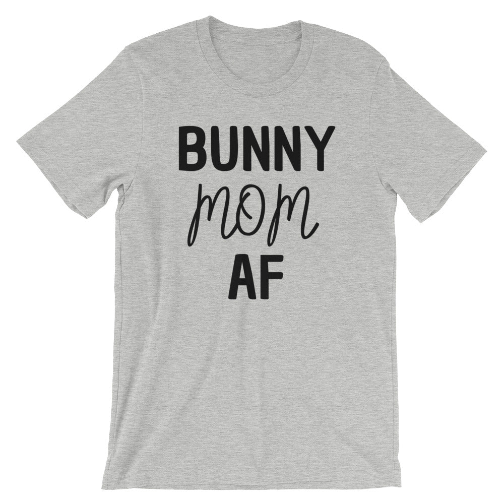 Bunny mom t-shirt in gray