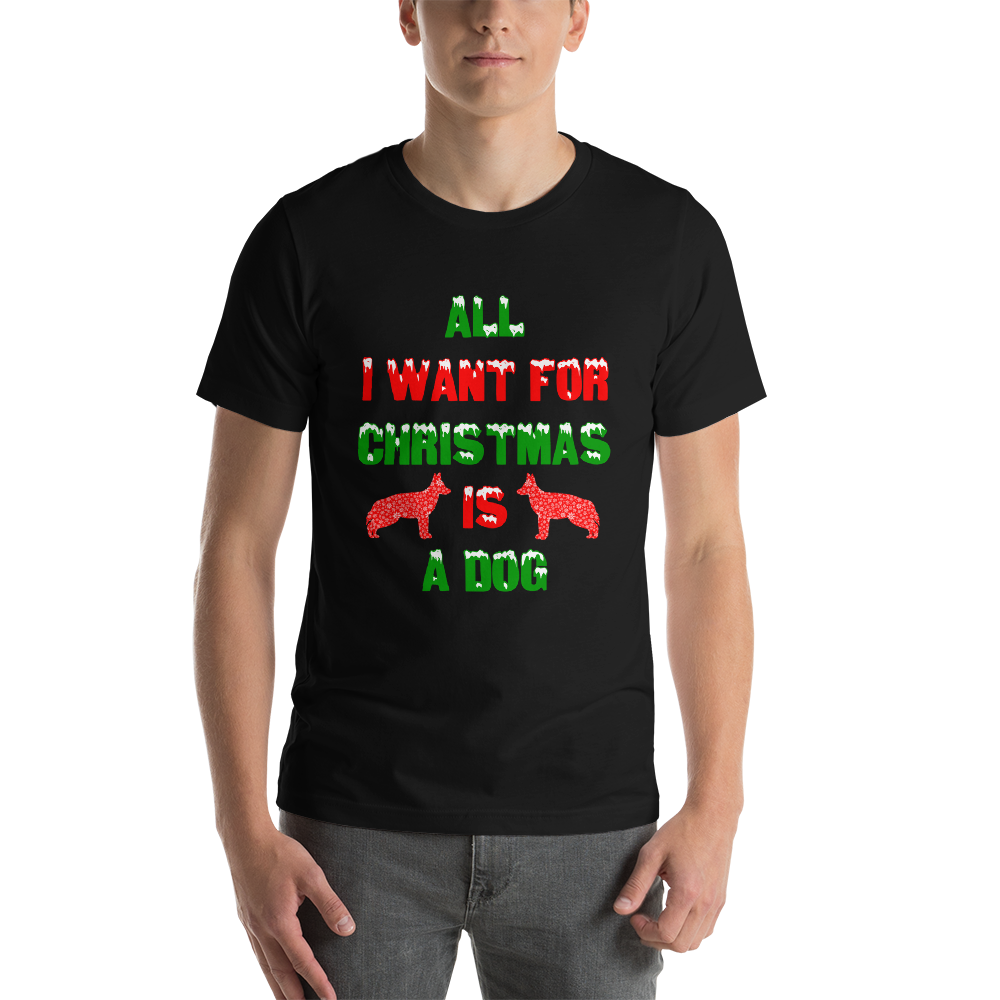 German shepherd Christmas shirt