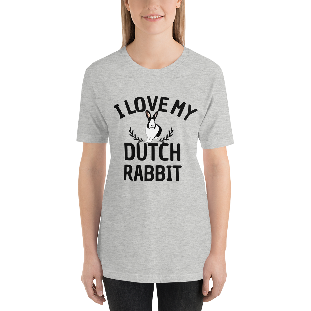 Dutch rabbit shirt in gray
