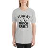 Dutch rabbit shirt in gray