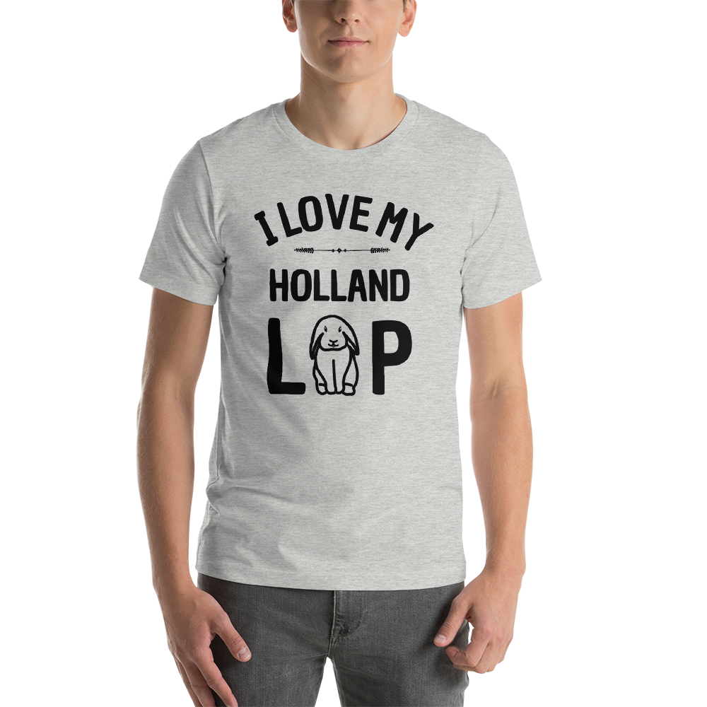 Holland lop shirt in gray