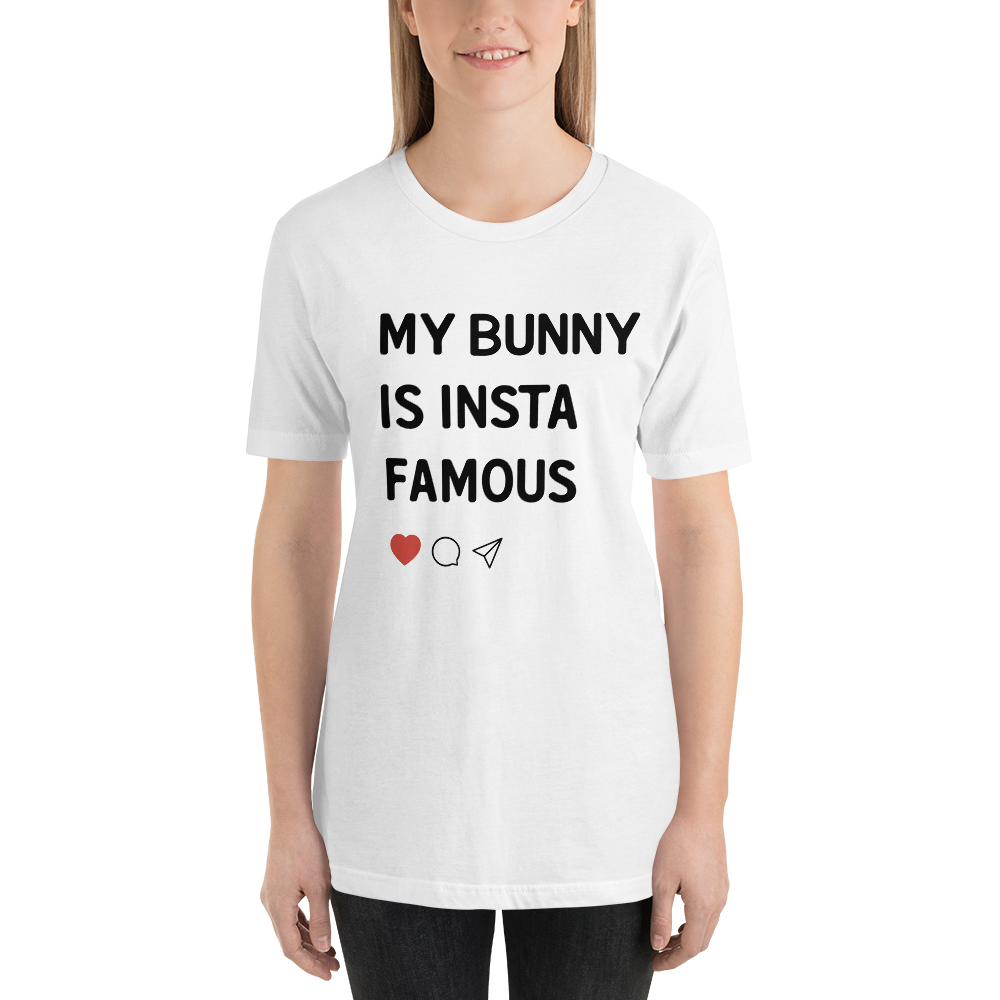 Bunny shirt in white