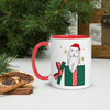 Rabbit christmas mug