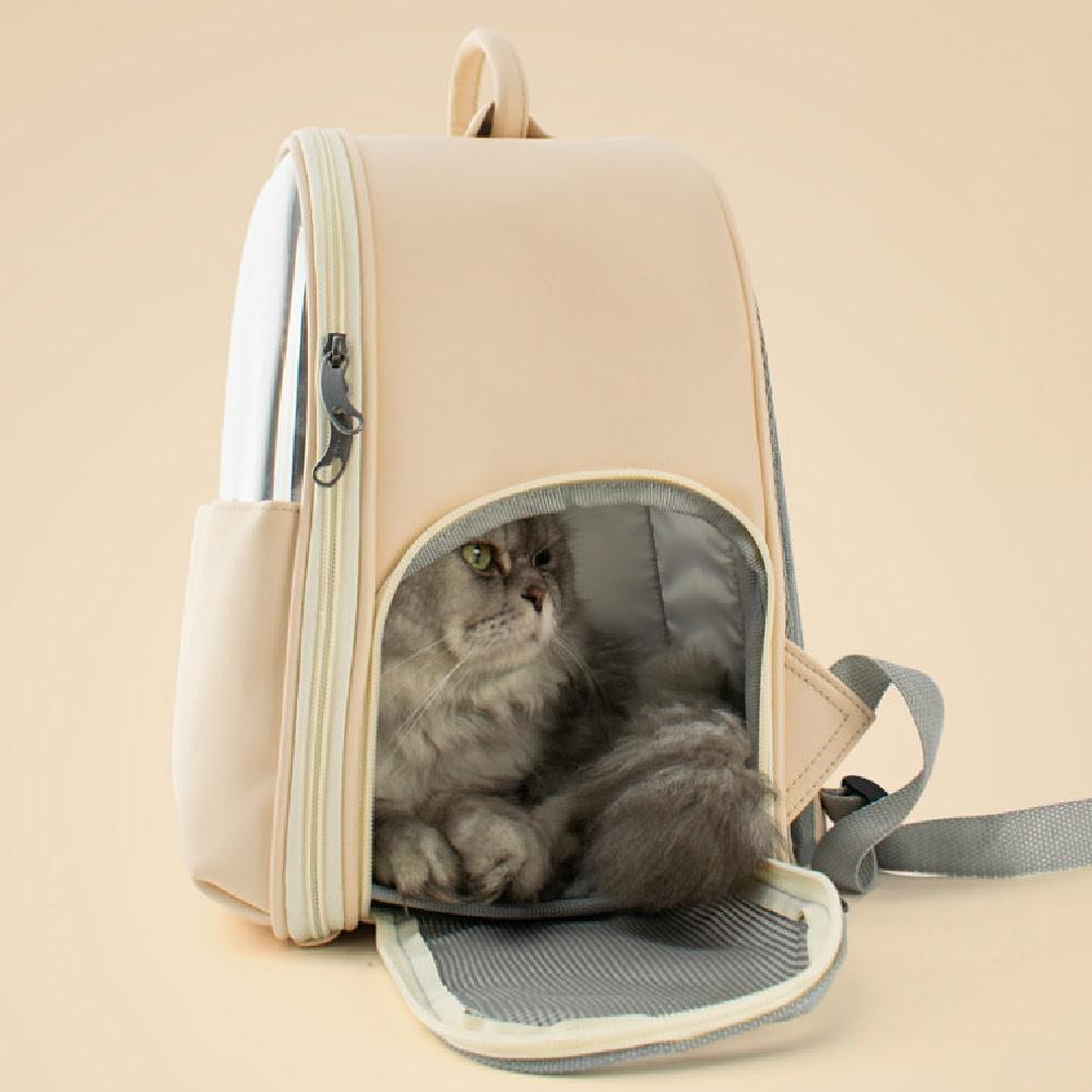 BELLAMORE GIFT Pet Carrier Bag Cat Bed Rabbit Handbag Airline