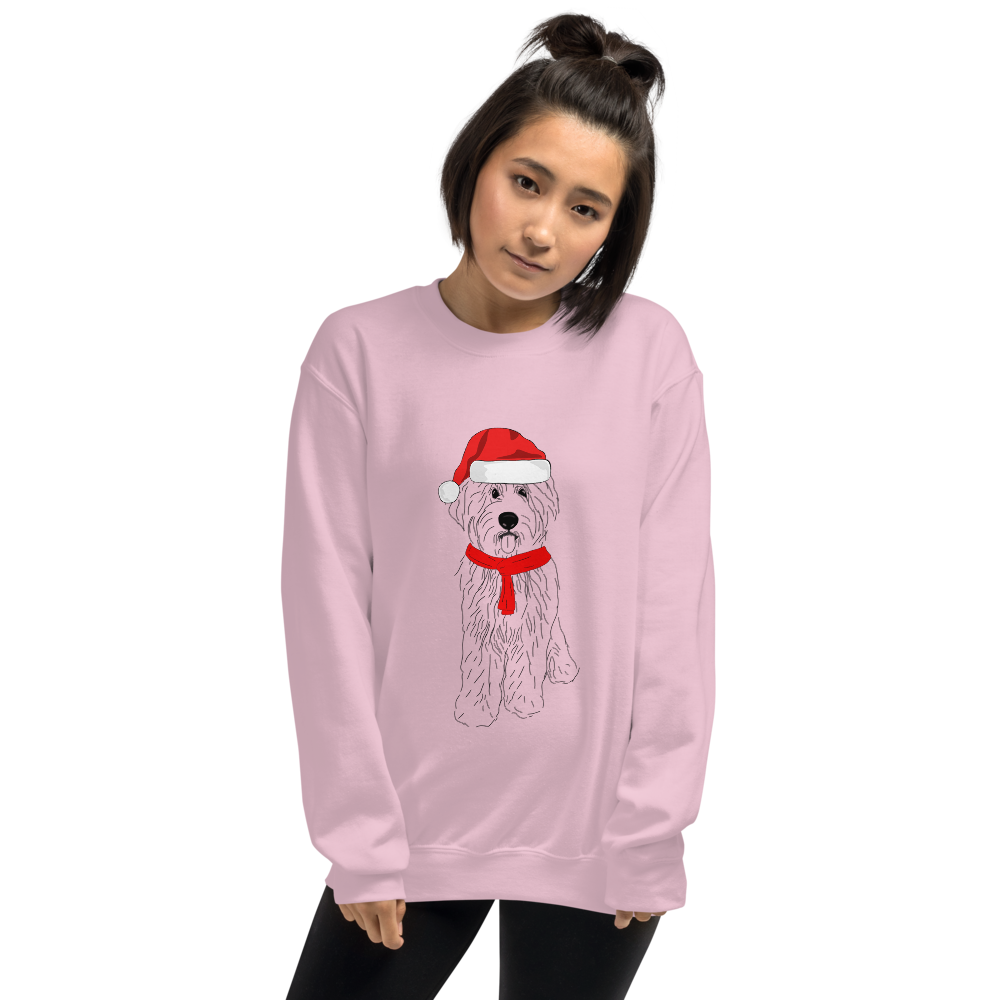 goldendoodle christmas sweater