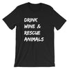 Animal rescue shirt in black