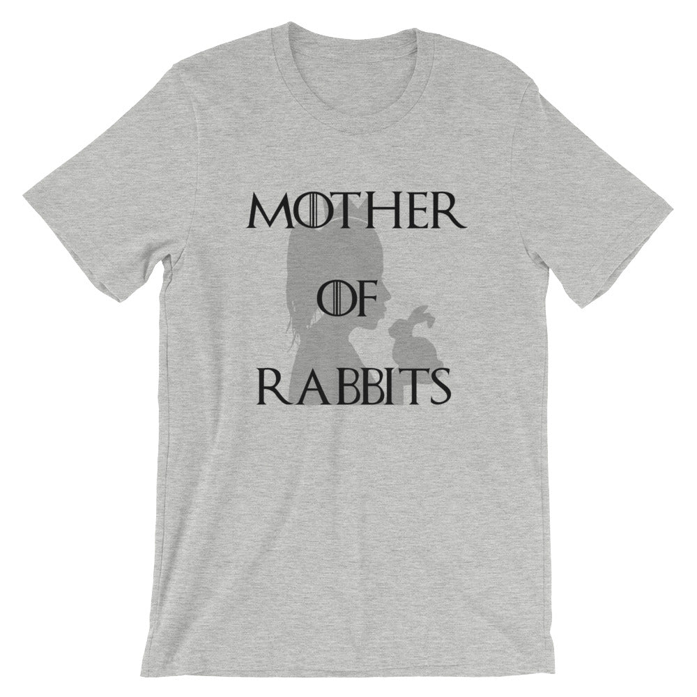 Mother of rabbits shirt in gray