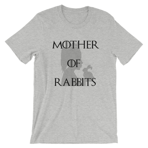 Mother of rabbits shirt in gray