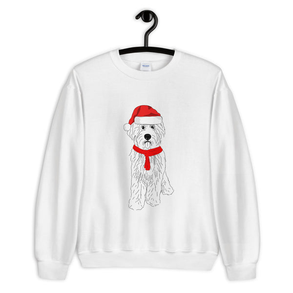 goldendoodle christmas sweater