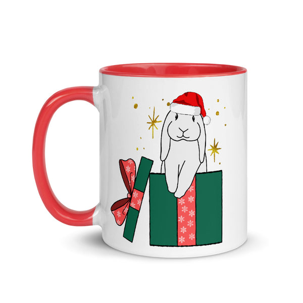 Rabbit christmas mug