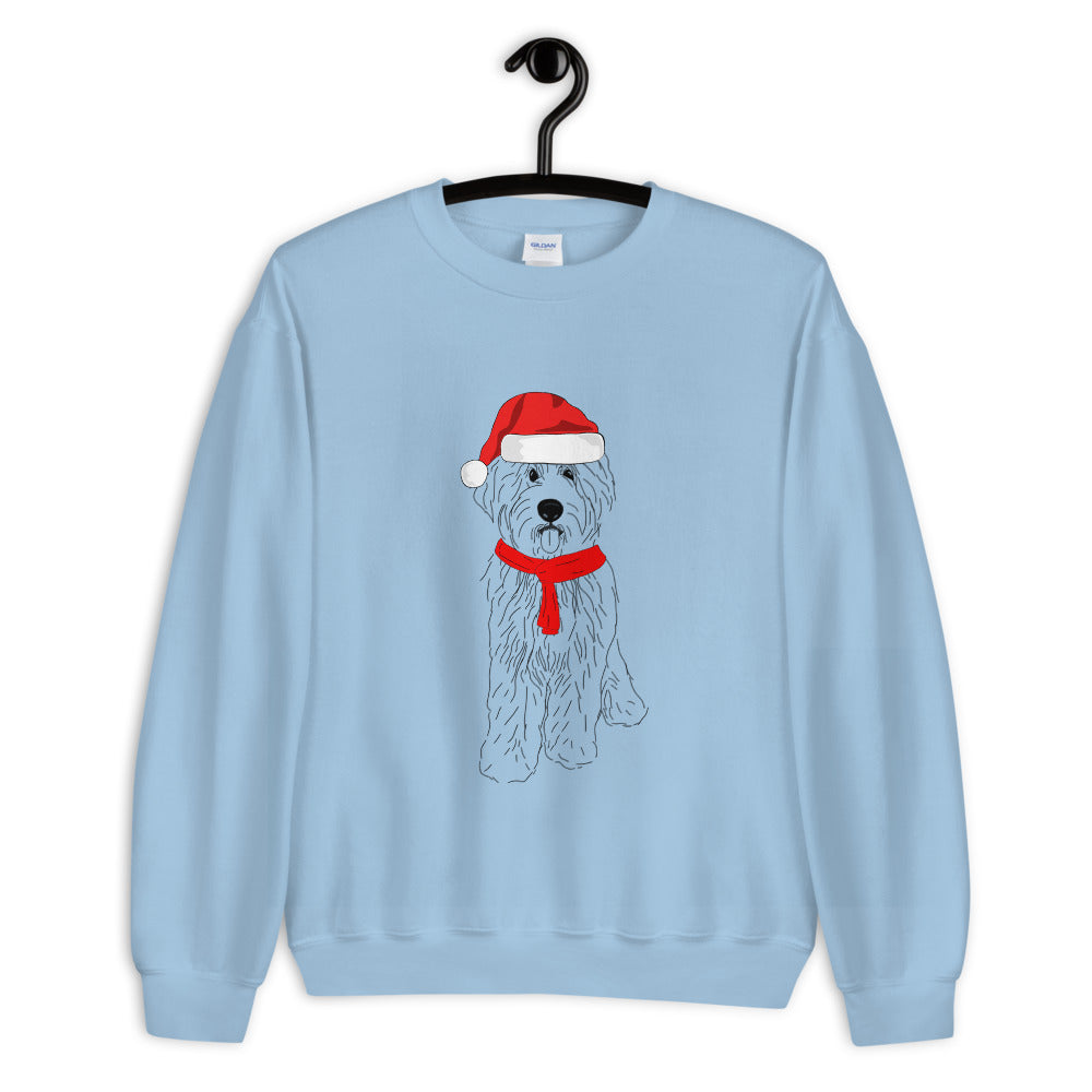 goldendoodle christmas sweater