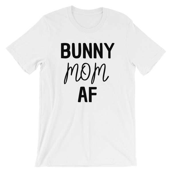 Bunny mom shirt in white