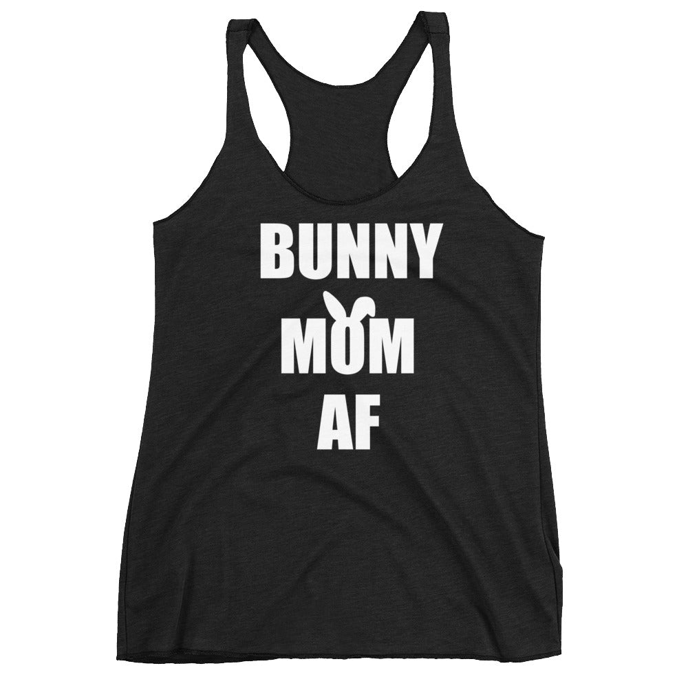 Bunny mom shirt in black