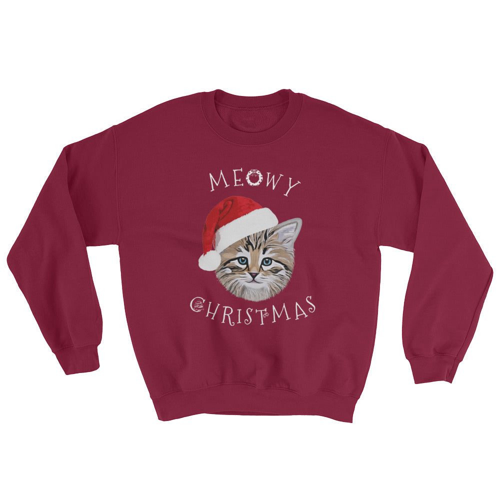 kitty christmas sweater