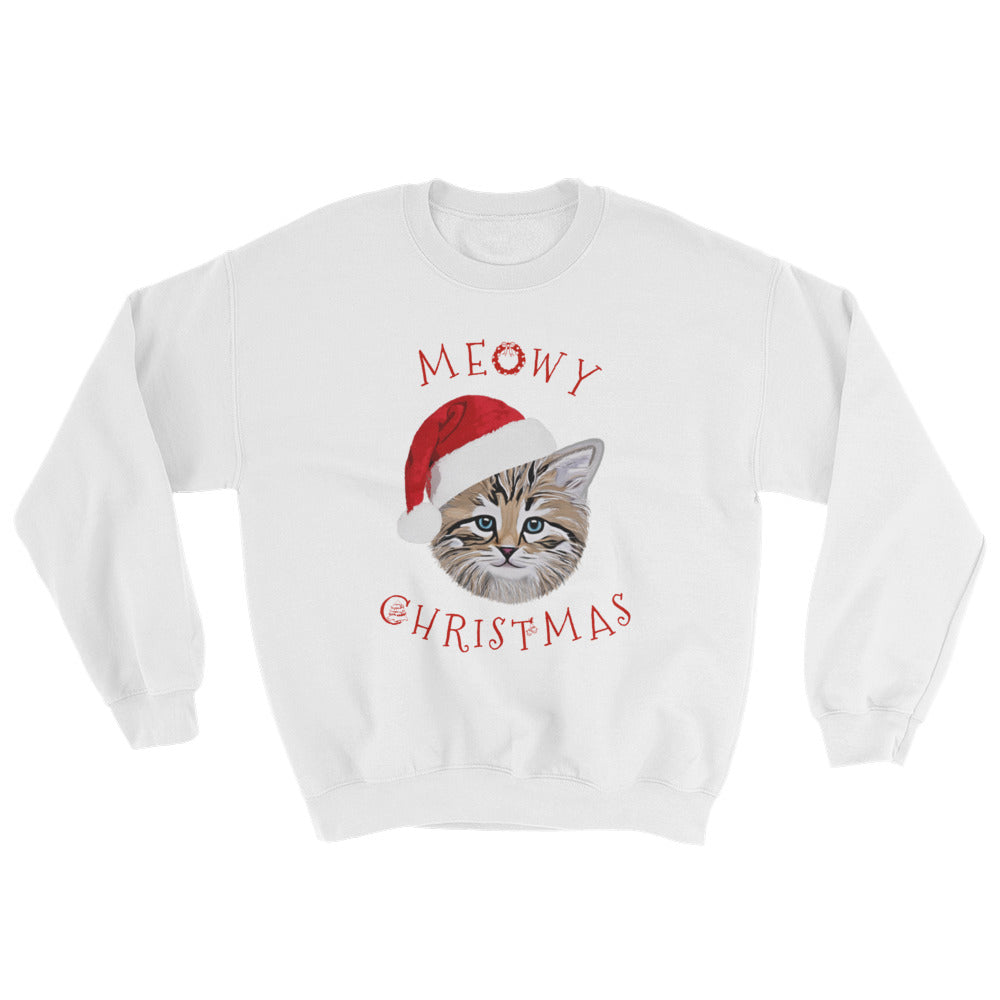 kitty christmas sweater