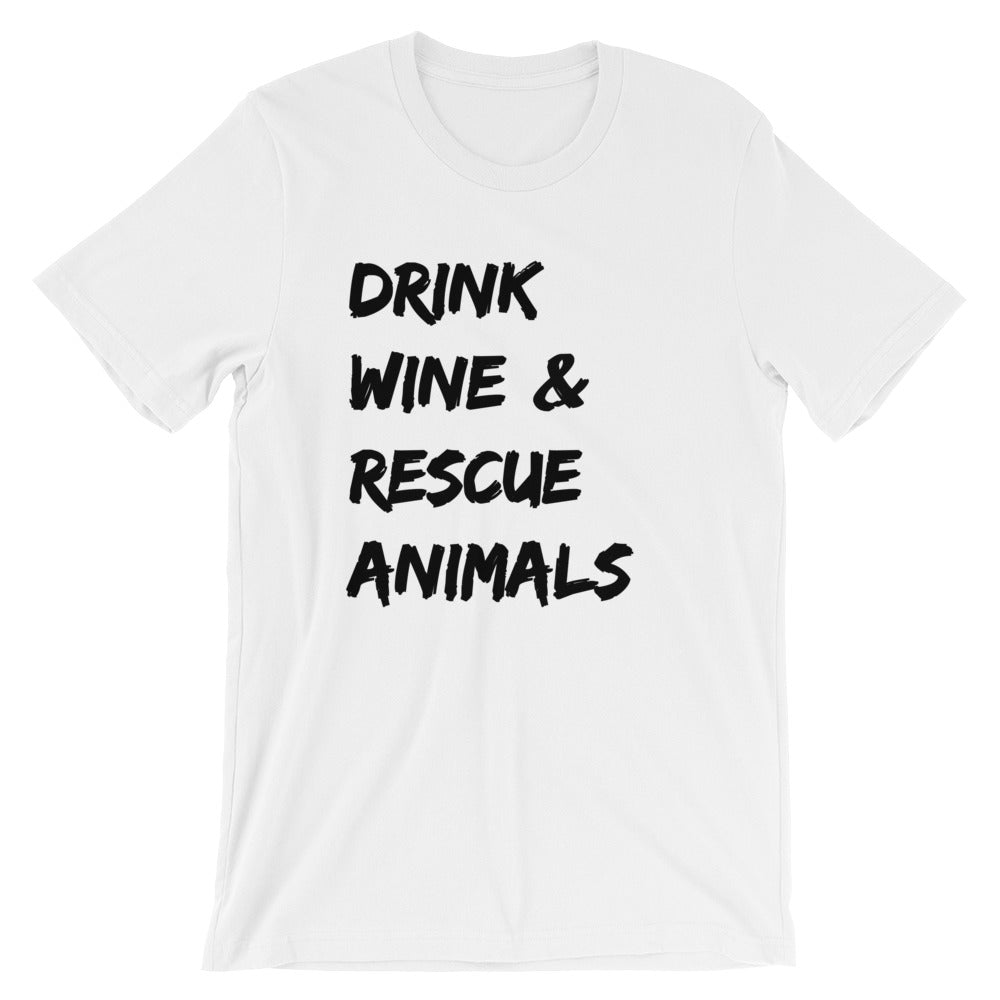Animals rescue shirt in white
