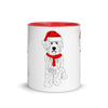 goldendoodle christmas mug