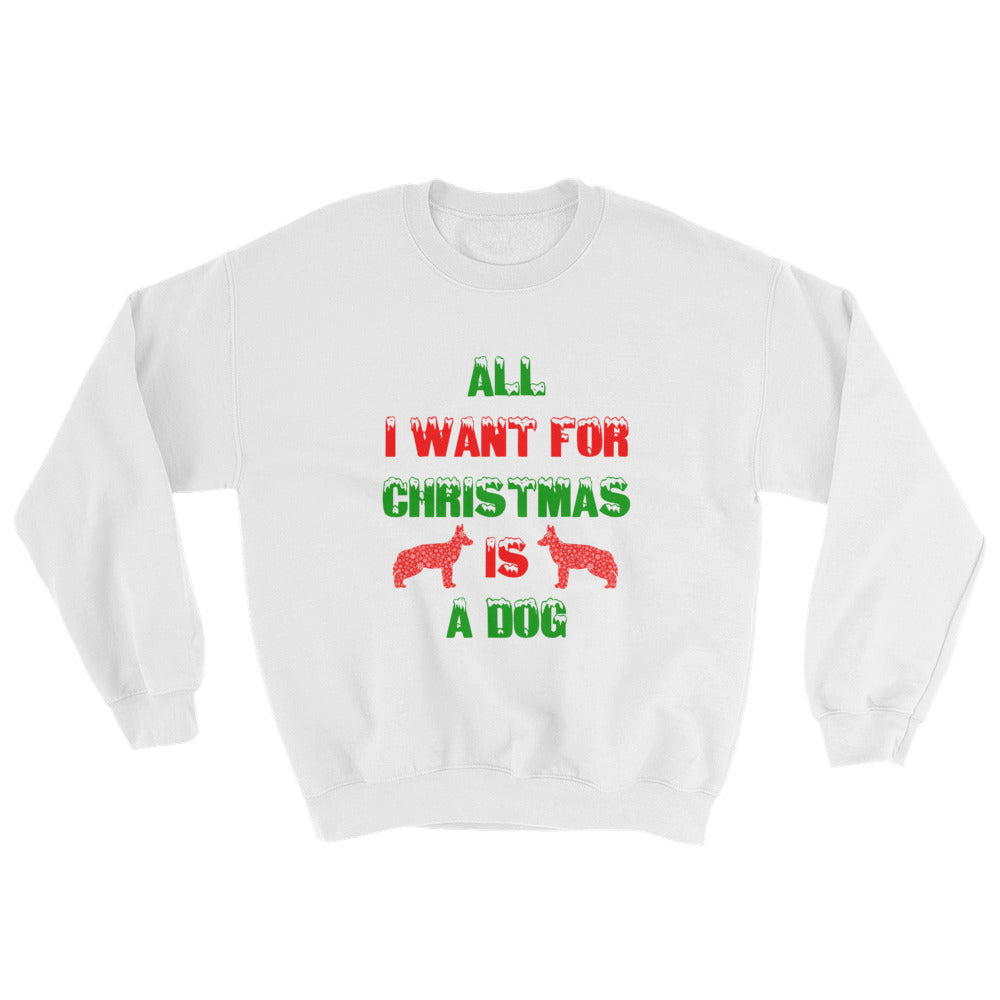 German shepherd Christmas sweater