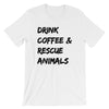 Animal rescue shirt in white